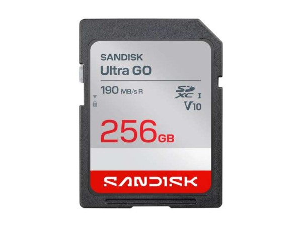 SANDISK Card Ultra SD UHS-I 256GB SD 190MB/s SDSDUGN-256G-GN6IN