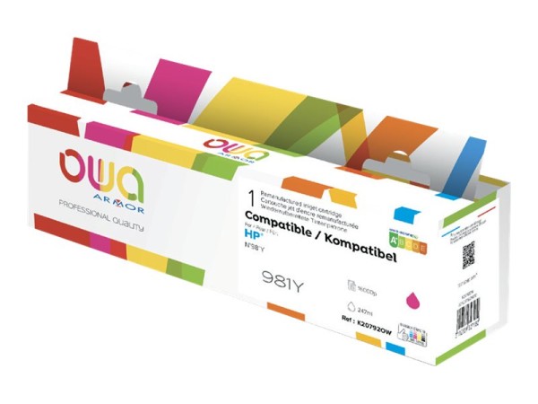 ARMOR ARMOR OWA Tinte komp. HP 981Y M magenta L0R14A