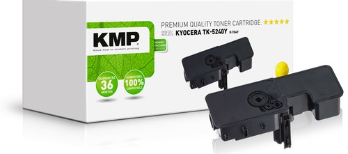KMP KMP Tonerkartusche ersetzt Kyocera TK5240Y (1T02R7ANL0)