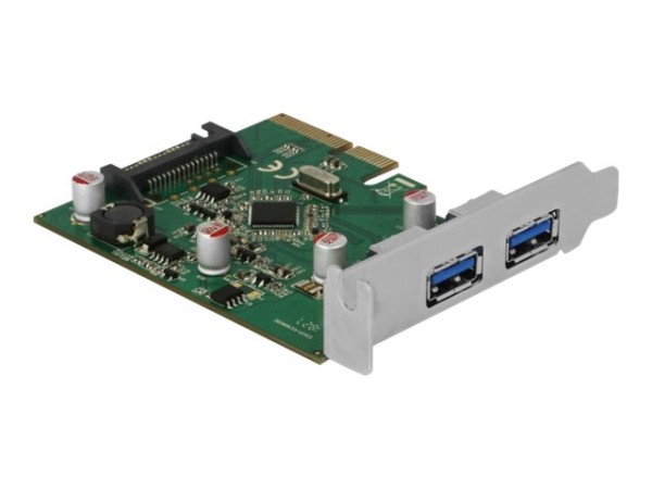 DELOCK DELOCK - USB-Adapter - PCIe 3.0 x4 Low-Profile - USB 3,1 Gen 2 x 2 (90298)
