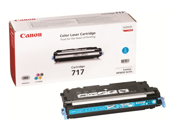 CANON 717 Cyan Cyan Tonerpatrone 2577B002