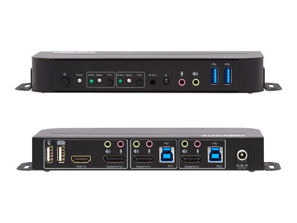 EATON TrippLite 2-Port DisplayPort/USB KVM Switch B005-DPUA2-K