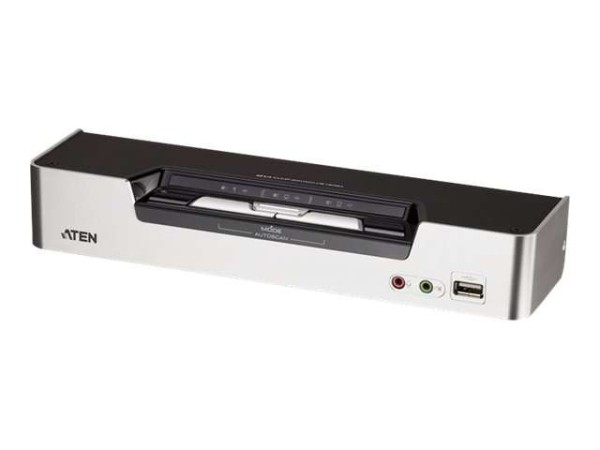 ATEN CS1642A USB-KVMPT-Switch mit 2 Ports für zwei DVI Monitore CS1642A