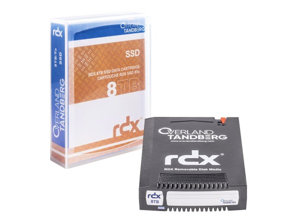 OVERLAND TANDBERG TANDBERG RDX Quikstor 8 TB   Cartridge SSD