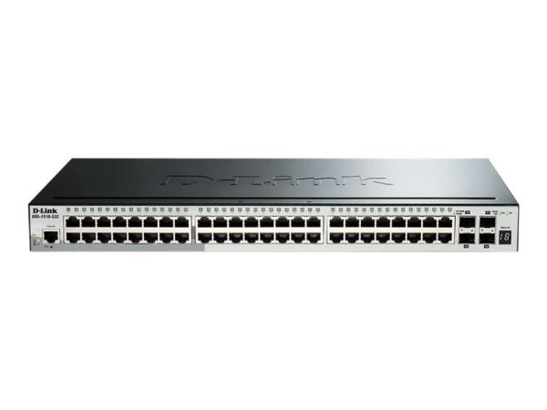 D-LINK 52-Port Smart Managed Gigabit Stack Switch 4x 10G, dlink|green 3.0 DGS-1510-52X/E