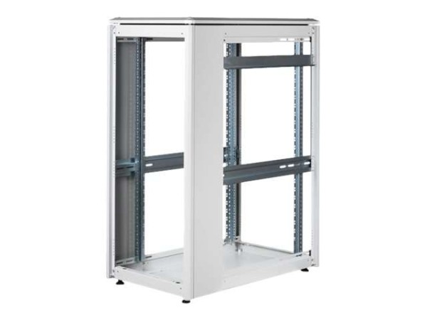 DIGITUS 26U Netzwerkschrank Unique, 1342x600x1000mm, grau DN-31105