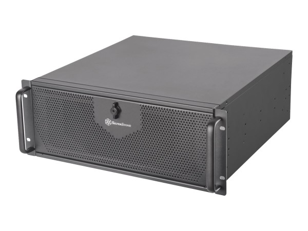 SILVERSTONE SILVERSTONE Rack 4U Gehäuse RM 42-502 Black