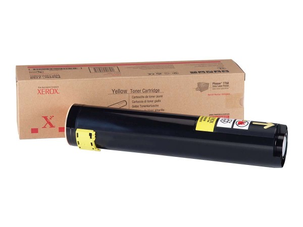 XEROX Phaser 7750 Gelb Tonerpatrone 106R00655