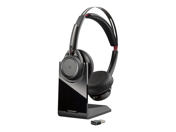 HP Poly Voyager Focus UC B825 USB-A Headset inkl. Ladestation 7E2M4AA