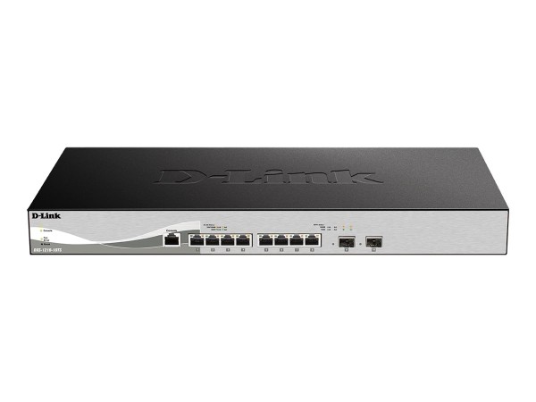 D-LINK 10-Port Smart Managed 10G Switch 2x SFP+, dlink|green 3.0 DXS-1210-10TS/E