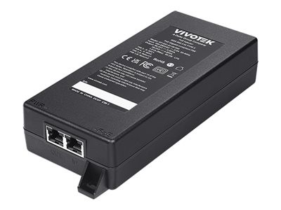 VIVOTEK VIVOTEK AP-GIC-011B-090 Indoor Gigabit UPoE Injector, 90W Gigabit 802.3bt 90W PoE Injector