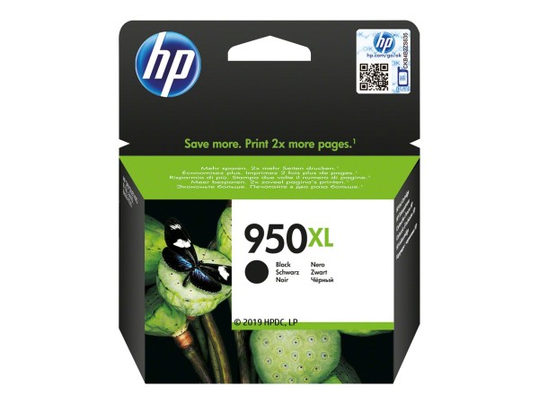 HP HP CN045AE Original Druckerpatrone 950XL pigmentiertes schwarz, hohe Kapazität