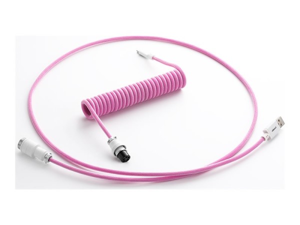 CABLEMOD Pro Coiled Keyb. Cable rs 1,50m | USB-A > USB-C CM-PKCA-CWAW-IW150IW-R