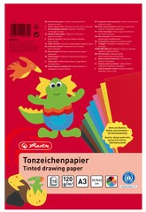 herlitz Tonpapierblock, 230 x 330 mm, Inhalt: 20 Blatt