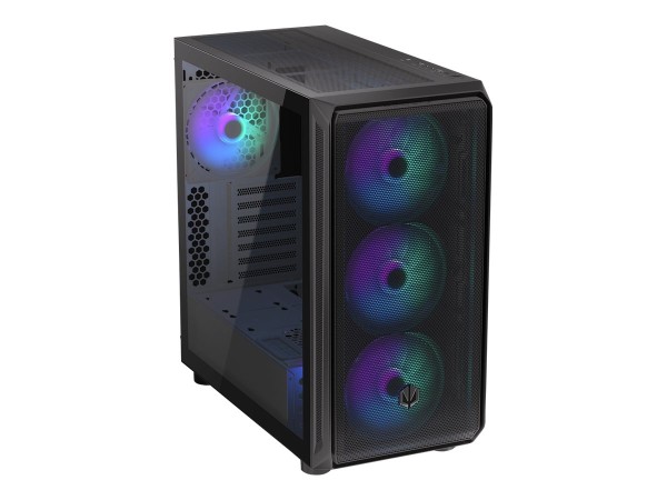 ENDORFY Arx 700 ARGB - PC-Gehäuse - ATX - Seitenteil mit Fenster (gehärtete EY2A013