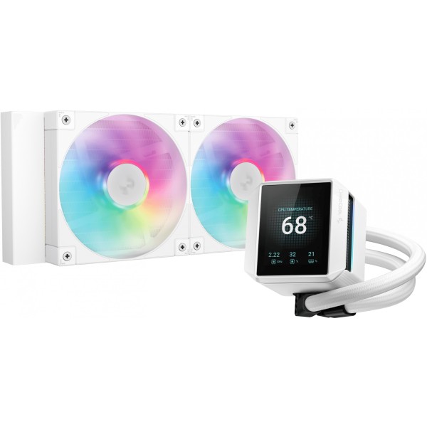 DEEPCOOL DEEPCOOL Cooler Wasserkühlung MYSTIQUE 240 White ARGB