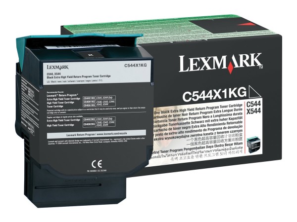 LEXMARK LEXMARK Besonders hohe Ergiebigkeit Schwarz Tonerpatrone LCCP, LRP