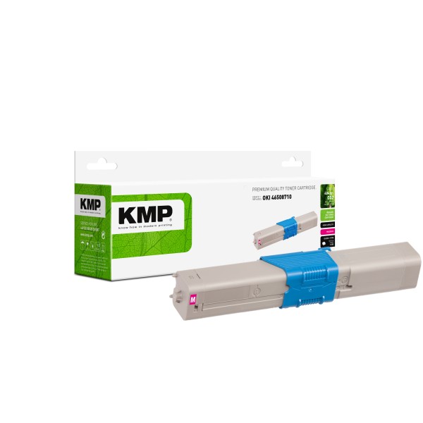 KMP KMP Tonerkartusche ersetzt OKI 46508710