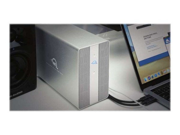 OWC Mercury Elite Pro Dual RAID Storage Enclosure with USB (10Gb/s) + 3-Por OWCMEDCH7T00