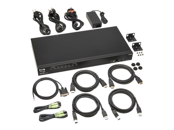 EATON EATON TRIPPLITE 8-Port 4K HDMI/USB KVM Switch - 4K 60 Hz