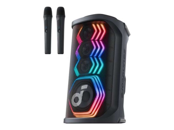 SOUNDCORE Rave 3S Bluetooth 200W Partybox AI Karaoke IPX4 Beat-synced Licht A31A3012