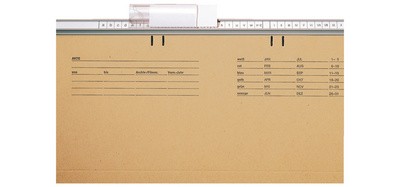 LEITZ BETA Hängemappe, A4, seitlich offen, natron