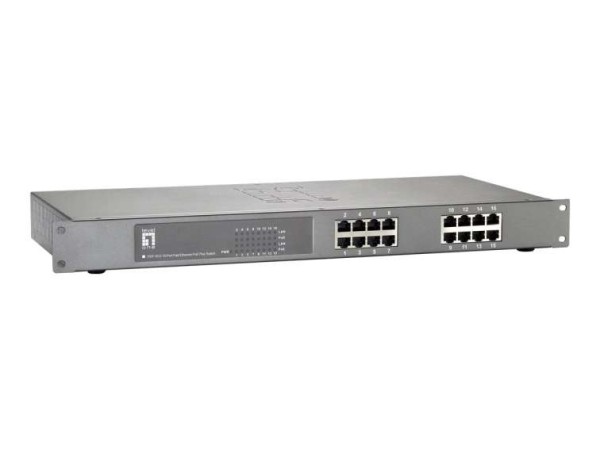 LEVEL ONE LevelOne FEP-1612W120 16-Port Fast Ethernet PoE Switch FEP-1612W120
