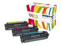 ARMOR OWA Toner komp. HP CF370AM CMY (3x 2600 S.) K35580OW