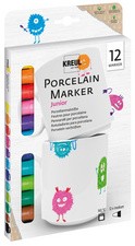 KREUL Porcelain Marker medium "Junior", 12er-Set