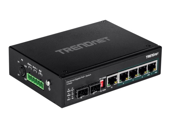 TRENDNET 6-PORT HARDENED INDUSTRIAL TI-PG62