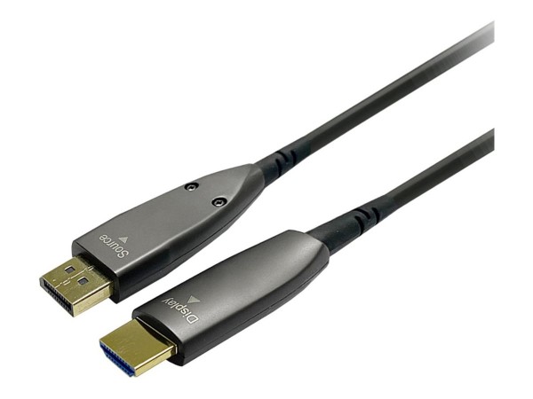 Vivolink PRODPHDMIOP20 Videokabel-Adapter 20 m DisplayPort HDMI Schwarz (PR PRODPHDMIOP20