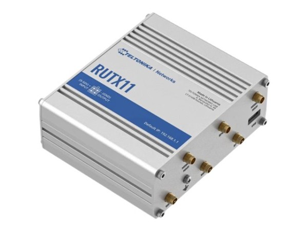 TELTONIKA RUTX11 Wireless Router WWAN 4-Port-Switch RUTX11100400