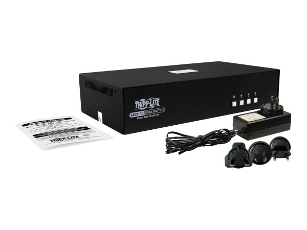 EATON EATON Secure NIAP KVM Switch, DP-to-DP, 4-Port, 4K, Audio