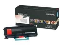 LEXMARK Besonders hohe Ergiebigkeit Schwarz Tonerpatrone E460X21E