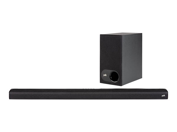 POLK AUDIO SIGNAS2 Soundbar, Auto-Subwoofer aktiv Schwarz Bluetooth®, Wandb SIGNAS2