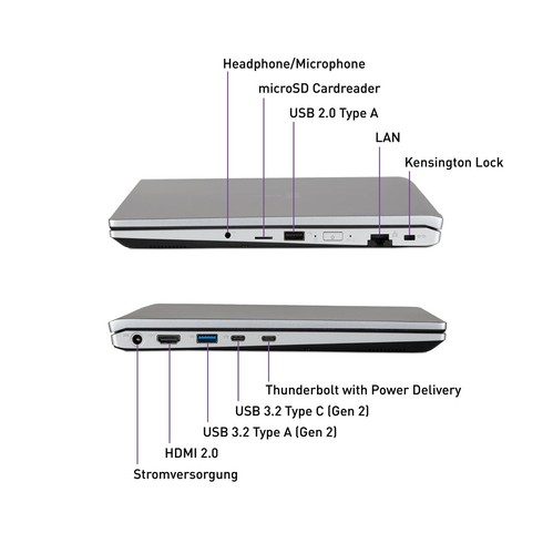 WORTMANN AG TERRA MOBILE 1551R 39,6cm (15,6") i5-1334U 16GB 512GB W11P