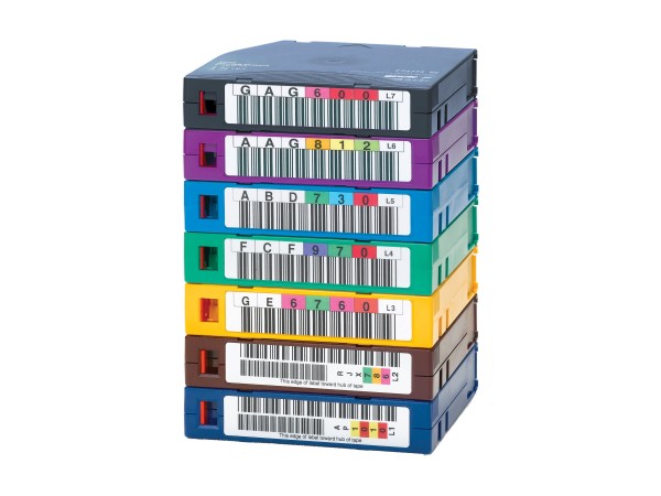 HP LTO6 Ultrium 6,25 TB MP RW Ecopack (No Case) Custom Labeled Data Cartrid C7976AC