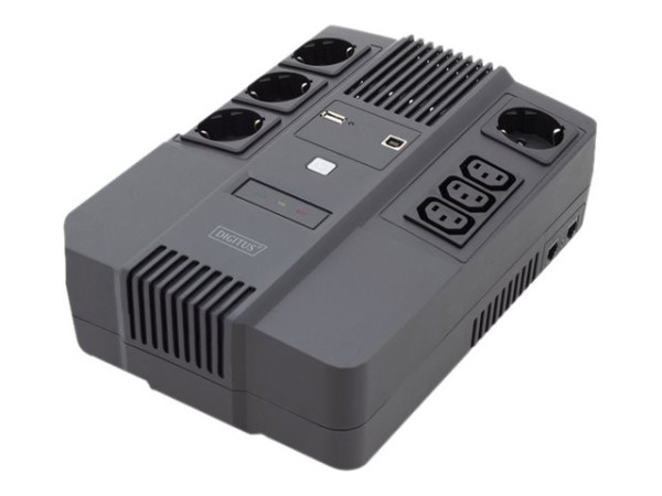 DIGITUS All-in-One USV, 800VA/480W, LED DN-170111