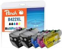 PEACH PEACH LC-422XL Multipack Plus 2xbk,c,m,y kompatibel