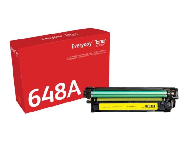 XEROX YELLOW TONER CARTRIDGE LIKE HP 006R03677