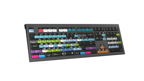 LOGIC-KEYBOARD LOGIC-KEYBOARD Avid Media Composer Astra 2 Tastatur USB QWERTY Deutsch Grau