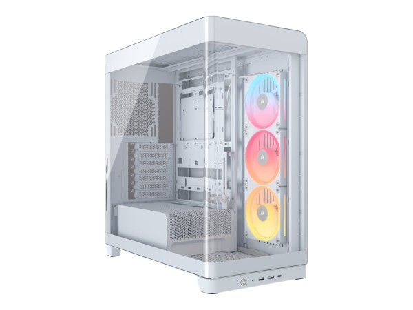 CORSAIR CORSAIR Midi 4500X LX RGB Tempered Glass White