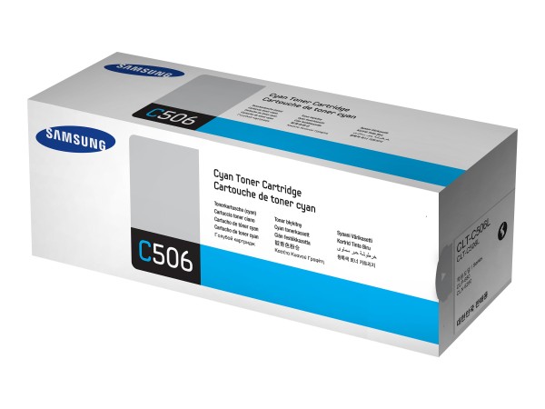 SAMSUNG CLT C506L Cyan Tonerpatrone CLT-C506L