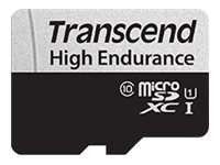 TRANSCEND 64GB microSD w/ adapter U1 High Endurance TS64GUSD350V