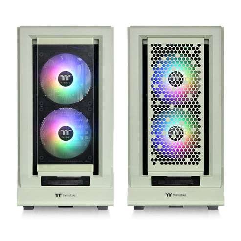 THERMALTAKE Ceres 350 MX Midi-Tower Gehäuse Seitenfenster grün CA-1Z3-00MEWN-00
