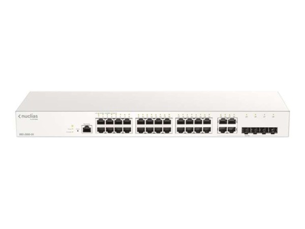 D-LINK Nuclias Cloud Managed 28-Port Layer2 Gigabit Switch DBS-2000-28/E