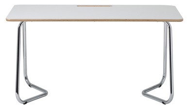 ARCHYI. Weißwand-Tisch Douro, (B)1.500 x (T)700 x (H)740 mm