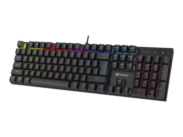 SANDBERG Tastatur - Hintergrundbeleuchtung 640-30
