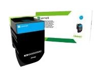 LEXMARK LEXMARK 802CE Cyan Tonerpatrone LCCP, LRP, Lexmark Corporate