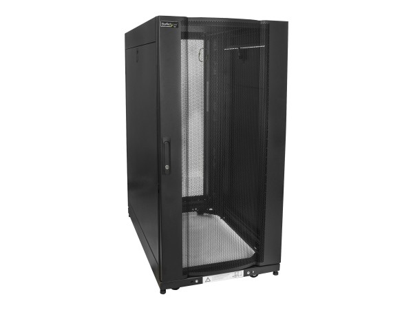STARTECH.COM 25HE Server Rack - 94cm tief - Serverschrank - Datenschrank - RK2537BKM